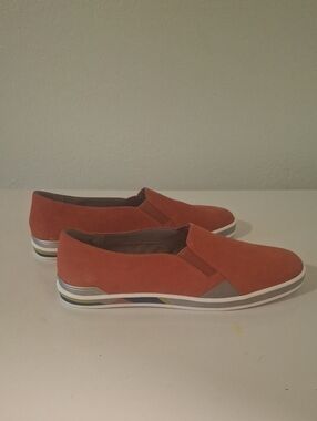 AEROSOLES Orange Slip-On Loafers